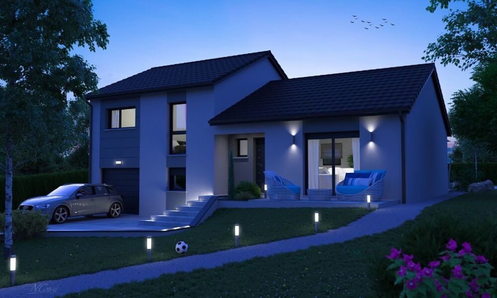 Mont-Saint-Martin : maison de 5 pièces (100 m²) en vente....