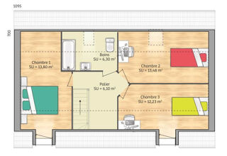  Maison à vendre 5 pièces 80 m²