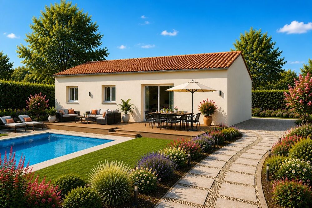 vente Maison - 4 pièce(s) - 80 m² Blauzac (30700)