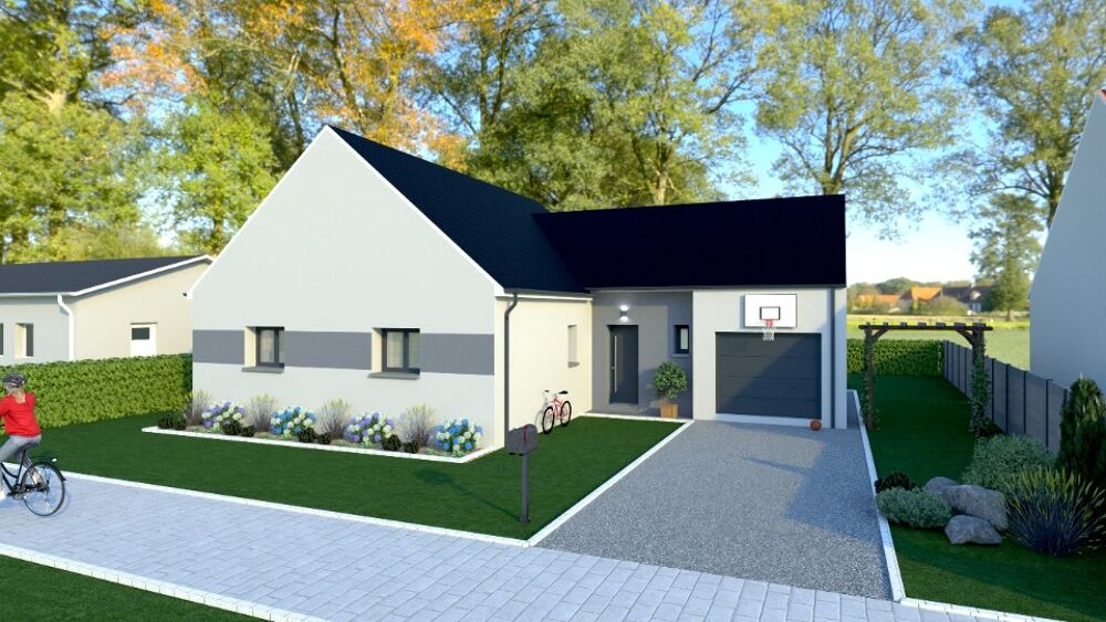 MAISON À CONSTRUIRE DE 90 M² IDÉALEMENT SITUÉE À ÉCOMMOY....