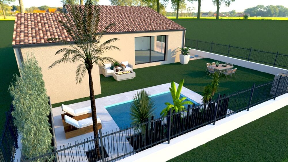 PROJET DE CONSTRUCTION - Espondeilhan : maison de 4 pièc....