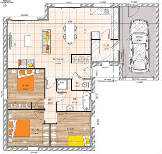  Maison 4 pi�ces 86 m� Sarrign�