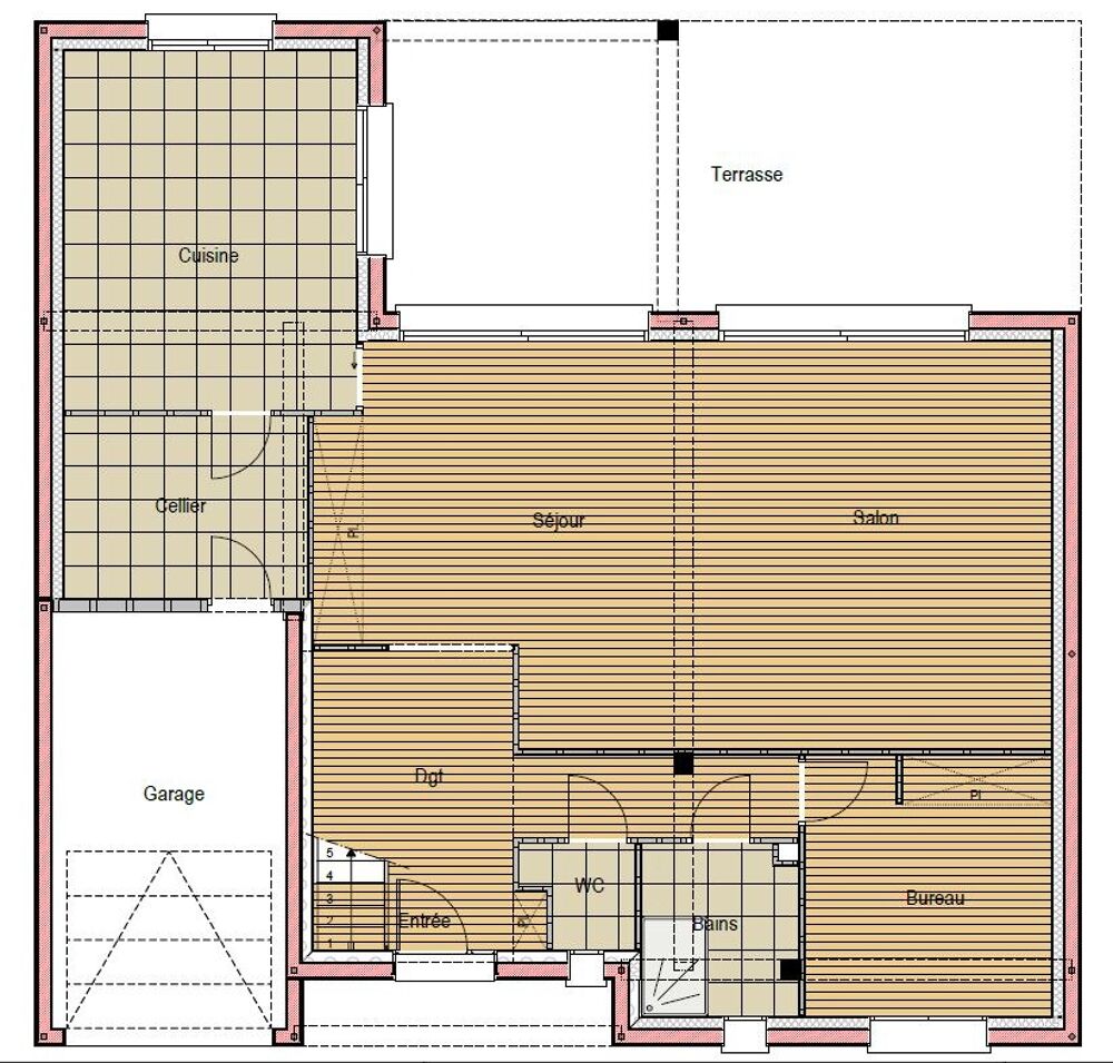 MAISON À CONSTRUIRE DE 140 M² IDÉALEMENT SITUÉE AU MANS ....