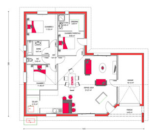  Maison à vendre 4 pièces 100 m²