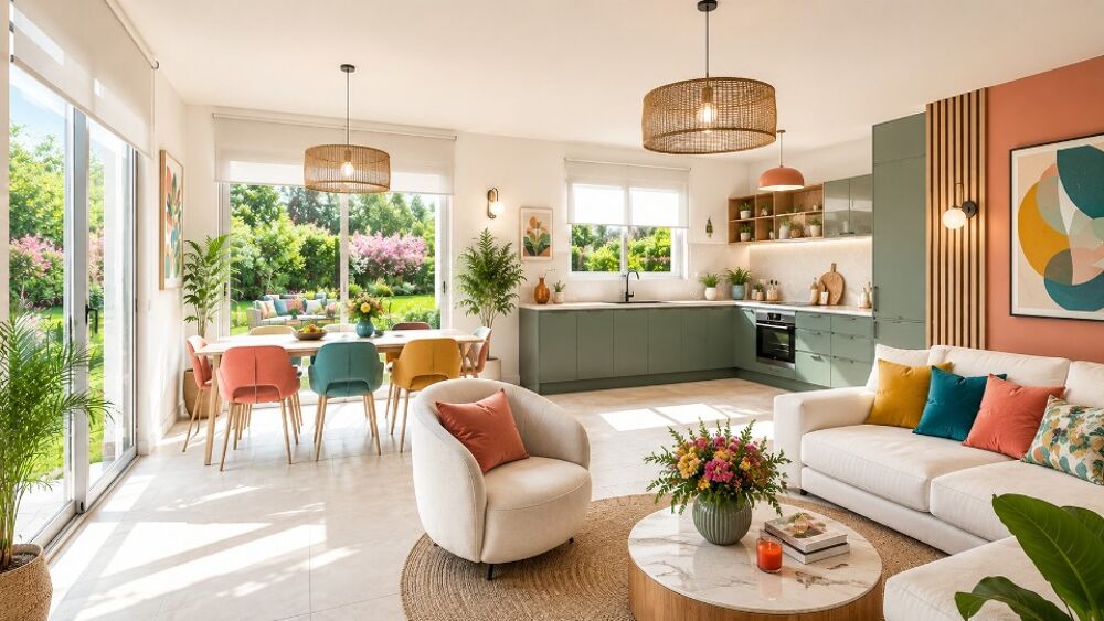 vente Maison - 4 pièce(s) - 70 m² Saint-Quentin-la-Poterie (30700)