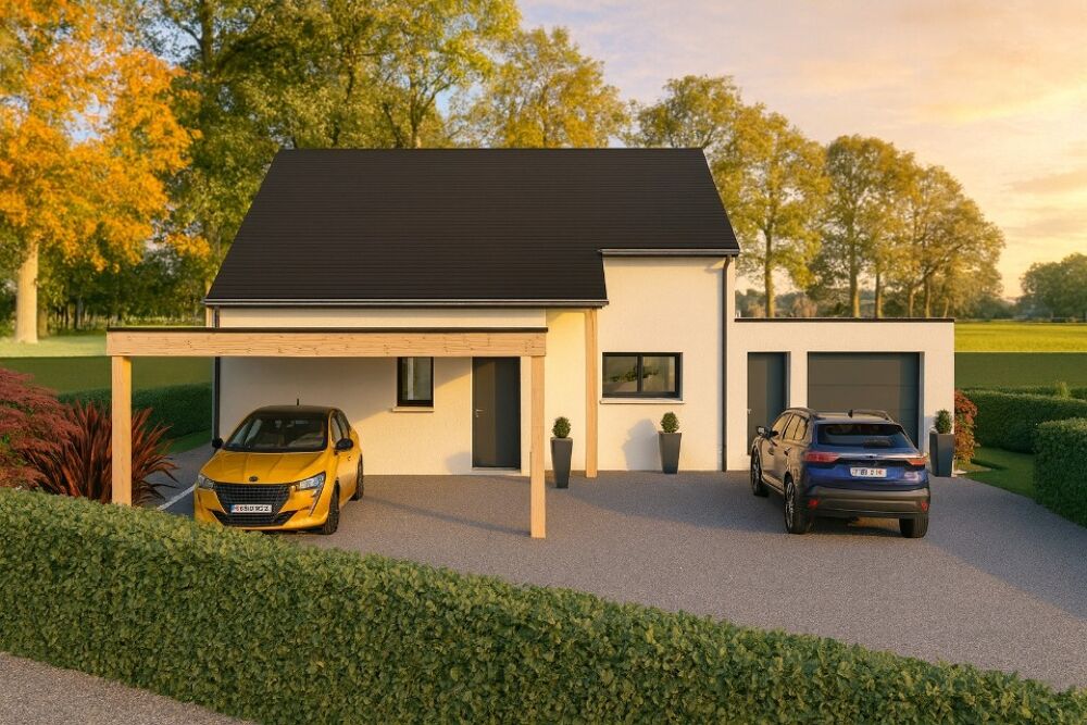 MAISON À CONSTRUIRE DE 85 M² PROCHE DE LORIENT AVEC 4 PI....