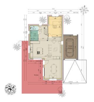  Maison 4 pièces 99 m² Noyant-de-touraine