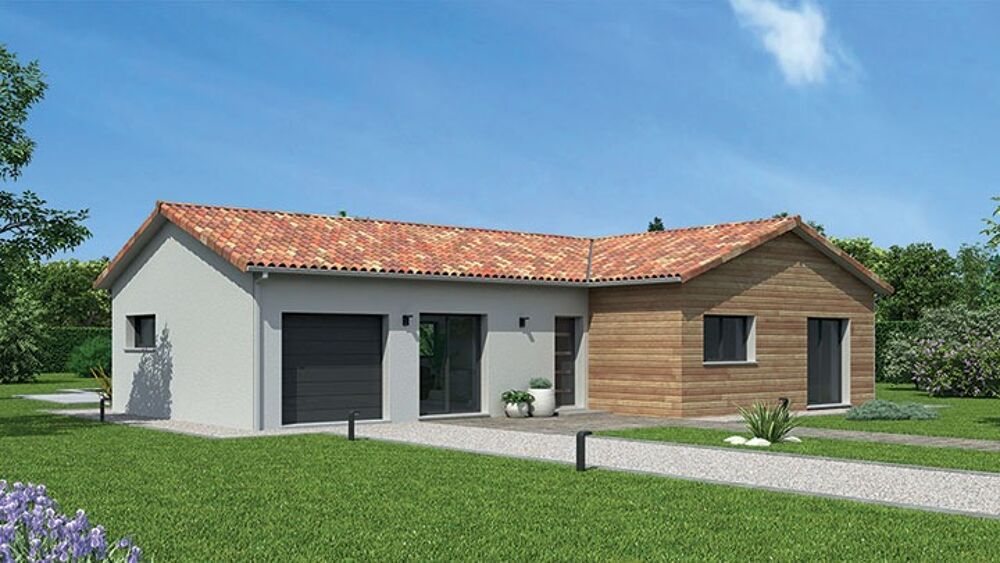PROJET PRÊT À DÉCORER : terrain 400 m² + maison ossature....