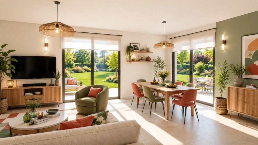 vente Maison - 4 pièce(s) - 85 m² Saussines (34160)