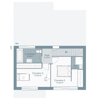  Maison  vendre 5 pices 92 m