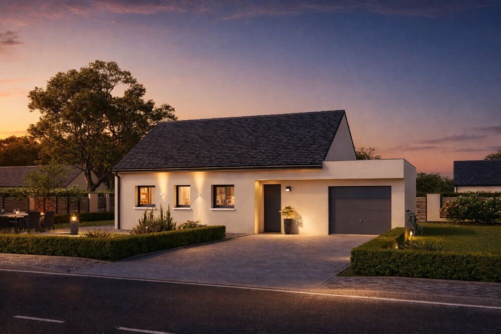Projet Terrain et maison de 5 pièces à construire à CHAM....
