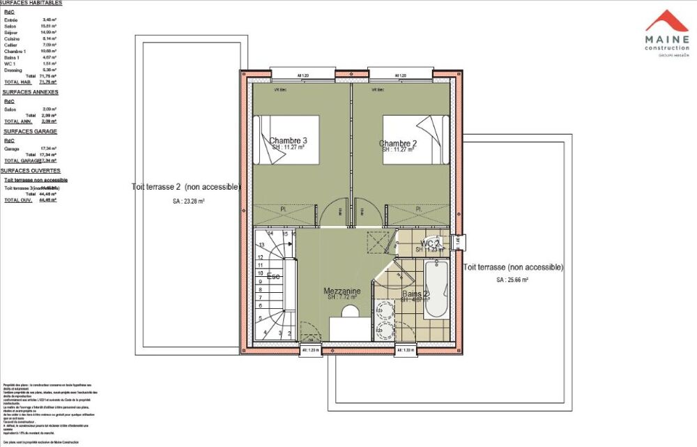 vente Maison - 4 pièce(s) - 108 m² Sargé-lès-le-Mans (72190)