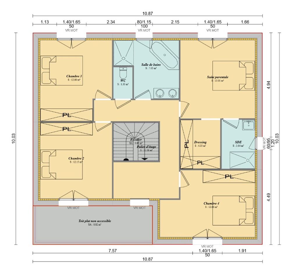 vente Maison - 6 pièce(s) - 145 m² Bargny (60620)