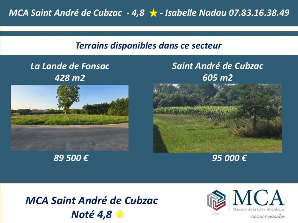 MAISON À CONSTRUIRE DE 85 m² - LA LANDE-DE-FRONSAC <....
