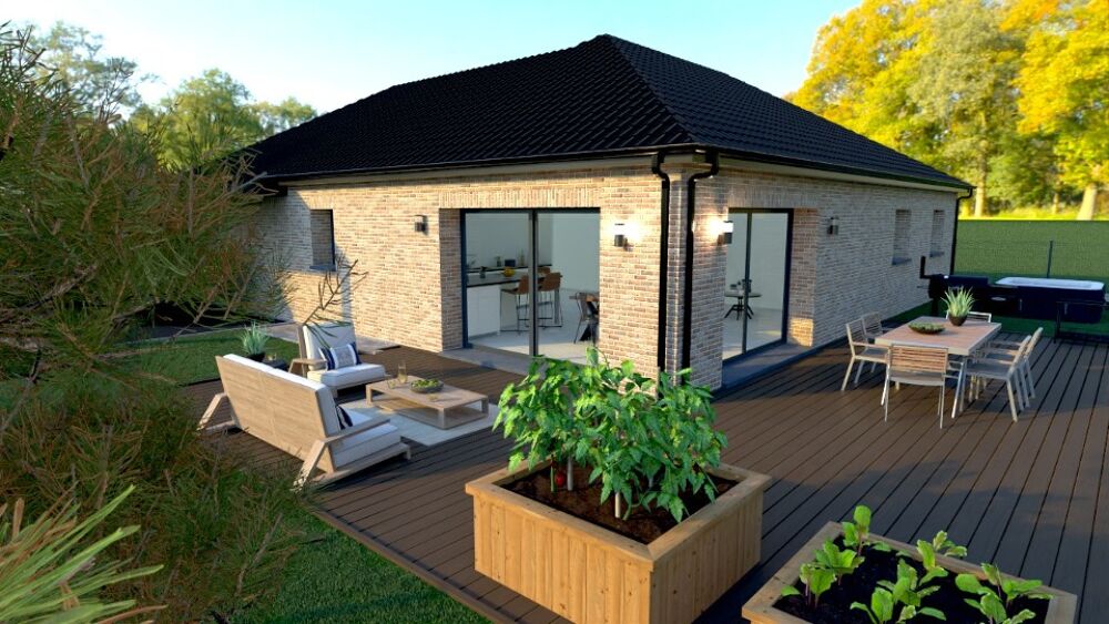 Découvrez cette belle maison contemporaine de plain pied....