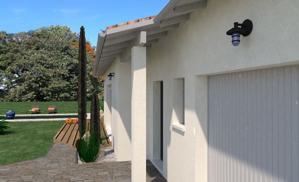 Maison neuve de plain-pied à Bassens (33530) - Centre-vi....