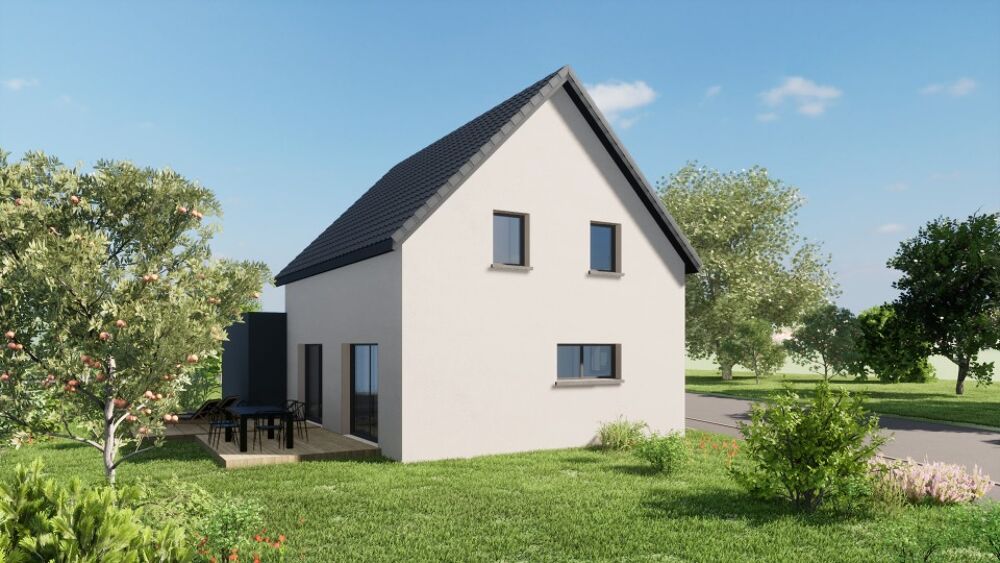 VEFA Terrain + Maison neuve 4P, 108m² habitable en R....