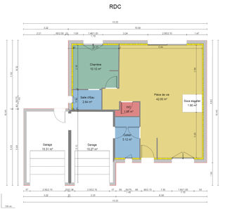  Maison � vendre 3 pi�ces 60 m�