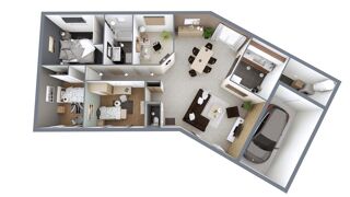  Maison à vendre 3 pièces 69 m²