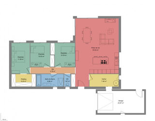  Maison  vendre 4 pices 90 m