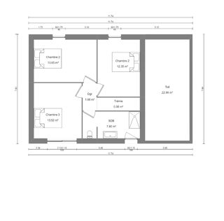  Maison 5 pi�ces 126 m� Proville