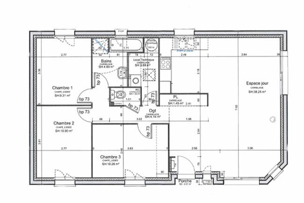 vente Maison - 4 pièce(s) - 83 m² Saint-Laurent-des-Bois (27220)
