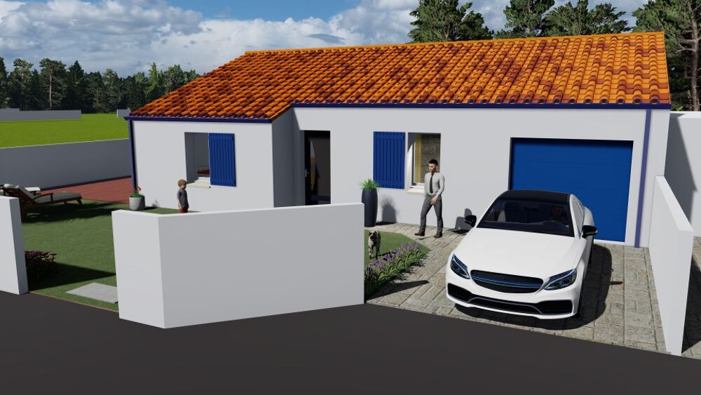 MAISON À CONSTRUIRE DE 90 M² À BARBÂTRE AVEC 4 PIÈCES<BR....