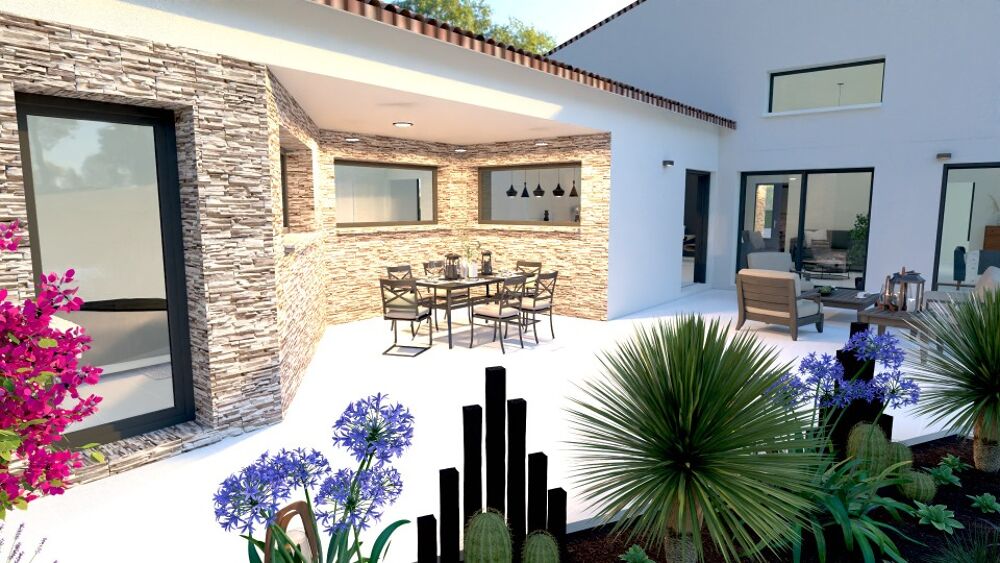 Une villa contemporaine pour une famille ou résidence se....