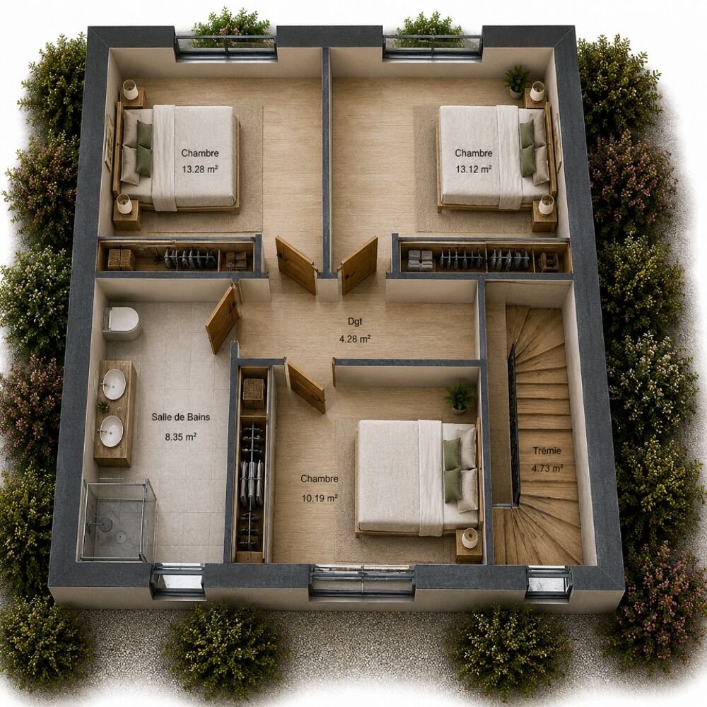vente Maison - 6 pièce(s) - 170 m² Ballan-Miré (37510)