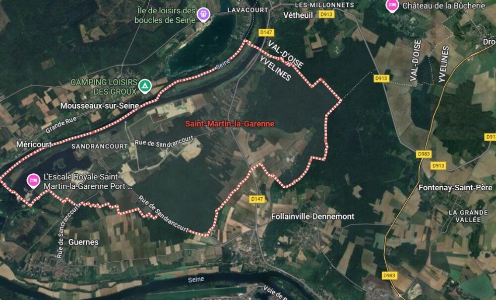 MAISON À CONSTRUIRE DE 105 M² À SAINT-MARTIN-LA-GARENNE,....