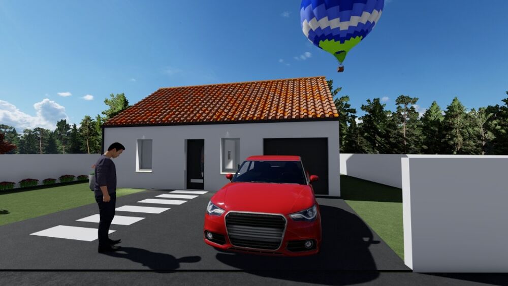Maison de 2 pièces (54 m²) à vendre à Vairé Proche d....