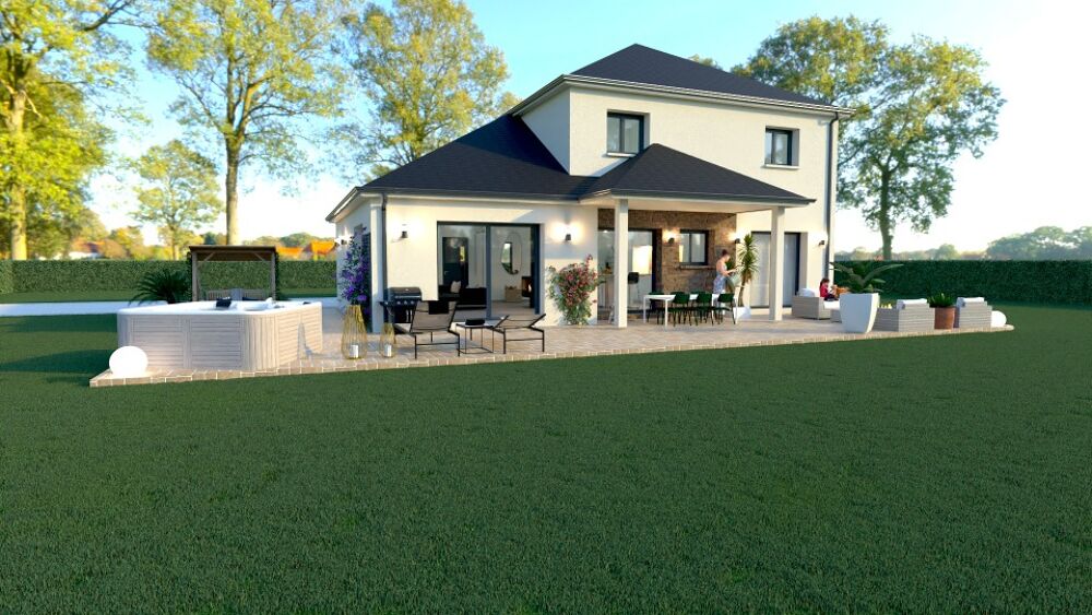 MAISON À CONSTRUIRE DE 140 M² À LE TRONQUAY, 6 PIÈCES.<B....