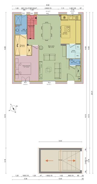  Maison 7 pi�ces 102 m� Luzarches