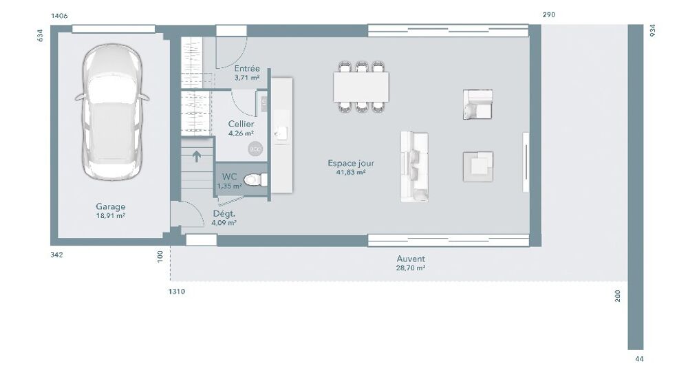 vente Maison - 5 pièce(s) - 120 m² Lunel (34400)