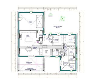  Maison 6 pi�ces 145 m� Cognac-la-for�t