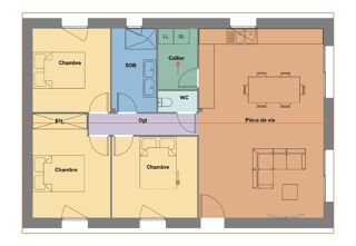  Maison 4 pi�ces 75 m� Land�da