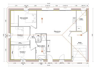  Maison à vendre 4 pièces 103 m²