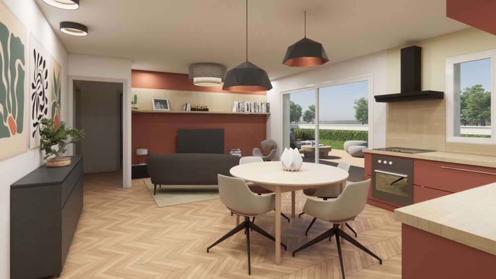 MAISON NEUVE DE 70 M² TRÈS BIEN SITUÉE À ROULLET-SAINT-E....