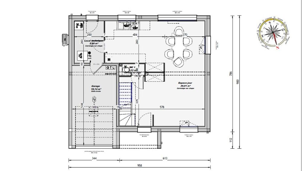 MAISON À CONSTRUIRE DE 100 M² IDÉALEMENT SITUÉE À MARIGN....
