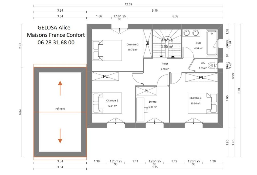 vente Maison - 5 pièce(s) - 99 m² La Motte (83920)