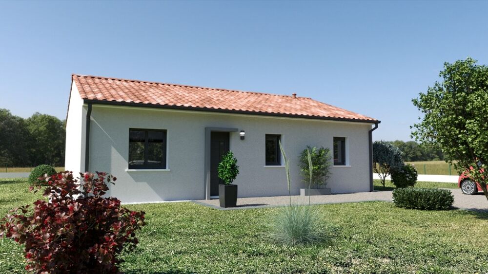 Cette jolie maison de plain-pied à construire n'attend p....