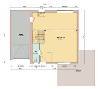  Maison  vendre 7 pices 91 m