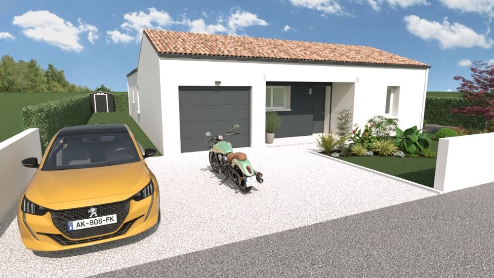 vente Maison - 5 pièce(s) - 90 m² L'Herbergement (85260)