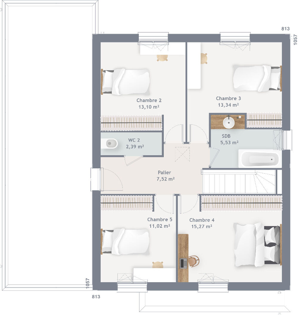 vente Maison - 7 pi�ce(s) - 160 m� Morangis (91420)