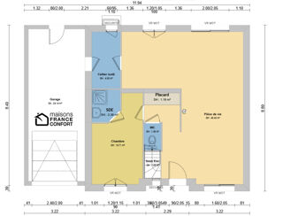  Maison 6 pièces 115 m² Saintry-sur-seine