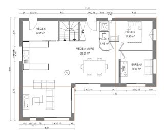  Maison � vendre 2 pi�ces 130 m�