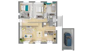  Maison � vendre 5 pi�ces 100 m�