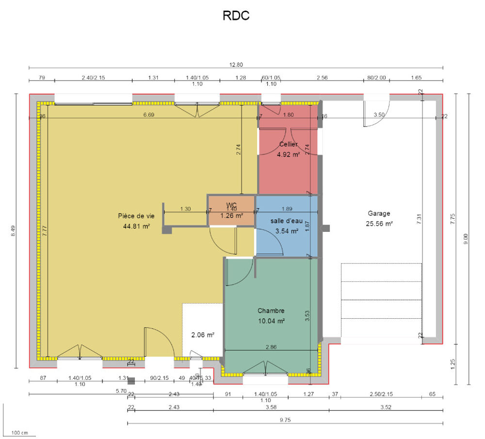 vente Maison - 4 pièce(s) - 100 m² Pruillé-le-Chétif (72700)