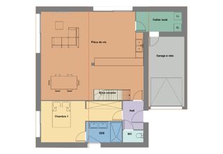  Maison 5 pi�ces 90 m� Poc�-les-bois