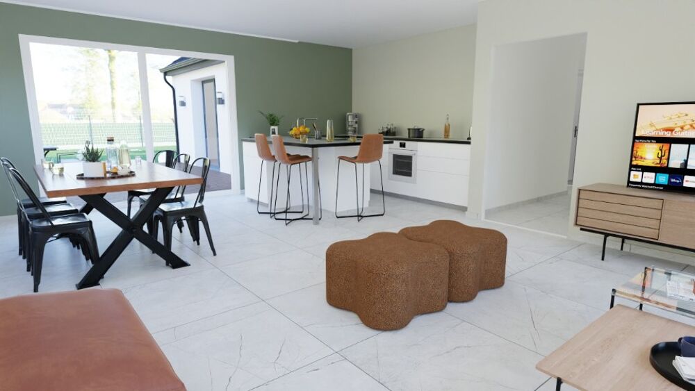 vente Maison - 5 pièce(s) - 95 m² Sains-en-Gohelle (62114)